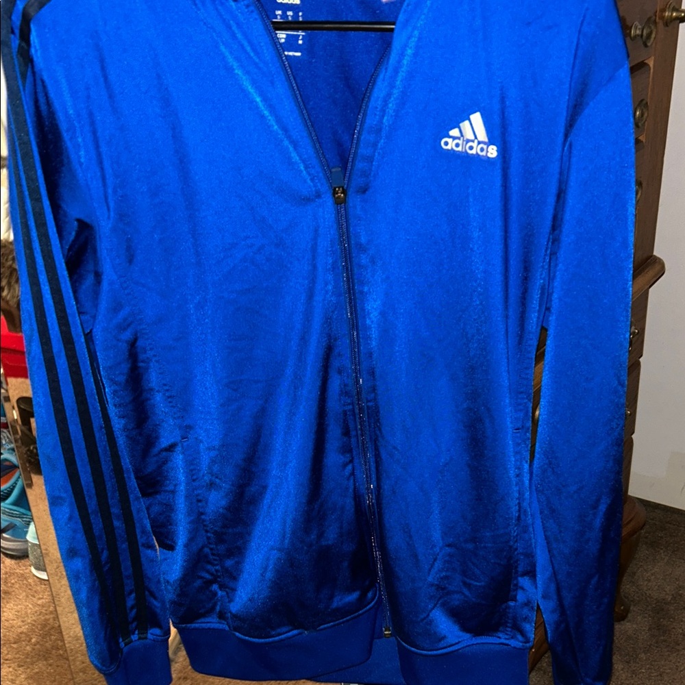 adidas Blue Zip-Up Jacket